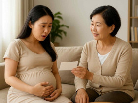 Chị dâu đẻ mẹ chồng cho 500 triệu, tôi đẻ bà đưa cho 1 phong bì, mở ra tôi ngỡ ngàng