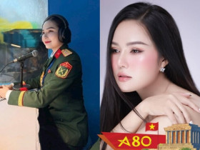 Nữ Thiếu tá có giọng đọc 