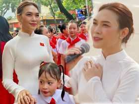 Nữ ca sĩ vừa cất tiếng hát khiến cả nước rưng rưng trong A80: U50 như "lão hóa ngược", có mẹ là hoa khôi xứ Quảng