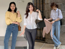 "Nấm lùn" ngại mặc quần jeans vì sợ bị chê, đó là do bạn chưa biết đến 4 cách phối này