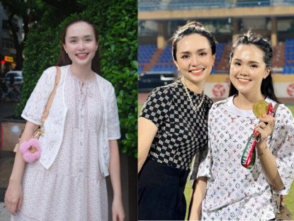 Vợ cầu thủ Việt là con gái Chủ tịch, mẹ 2 con đẹp lấn lướt em gái kém 6 tuổi, diện toàn túi hiệu trăm triệu nhìn phát mê 