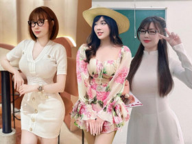 Cô giảng viên tiếng Pháp mê áo dài "điêu khắc" đường cong trên giảng đường, xuống phố mặc ngắn cũn vẫn tinh tế