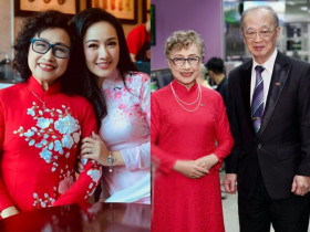 Cặp giọng đọc "vàng" của Thời sự 19h: Người là giảng viên trường Sĩ quan Tăng thiết giáp, người mỗi năm sang Đức thăm con chồng