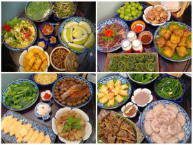 Mẹ đảm gợi ý hơn 20 mâm cơm cực ngon, hấp dẫn, dễ làm rất thích hợp cho mùa thu