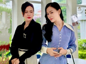 Trưởng ban phụ huynh "đối đầu" Phương Oanh: Ngoài đời là Thiếu tá công an, chồng con xem phim cũng "phát khiếp"