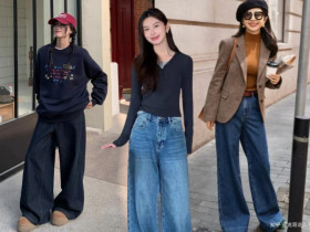 Thử đủ outfit mùa lạnh, tôi tìm ra 4 kiểu áo đẹp mặc cùng quần jeans, sang như quý cô nước Pháp
