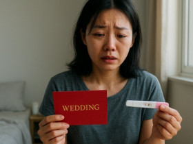 Ly hôn chưa lâu thì nhận thiệp cưới của chồng cũ, tôi vừa khóc vừa nhìn hai vạch đỏ trên que thử thai