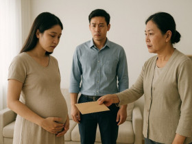 Về ra mắt khi bụng bầu 3 tháng, mẹ chồng tương lai đưa cọc tiền, tôi lặng lẽ hủy hôn