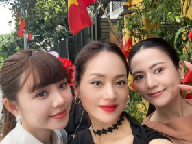 Hành động của Lan Phương ngay trước phiên tòa giành quyền nuôi con với chồng Tây, tự tin "đối đầu" Phương Oanh