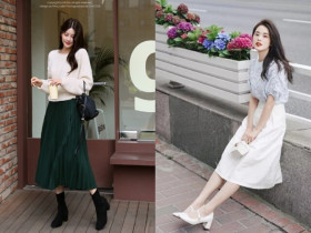 Khi đi làm, tôi mới biết phụ nữ công sở sành điệu không thích đi giày bệt với váy dài, họ chọn 3 kiểu này đẹp hơn