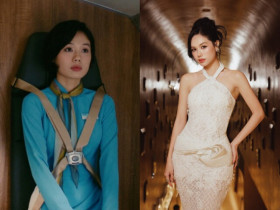 Trâm Anh - chiêu đãi viên xinh đẹp của Tử Chiến Trên Không: Có bố là công an, bị đạo diễn mắng đến khóc khi quay