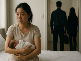Vừa sinh con xong chồng tôi xuất hiện, nhìn thấy người đi bên cạnh anh, tôi lập tức ly hôn