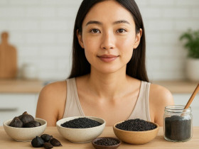5 thứ màu đen thui nhưng lại có tác dụng thần kỳ trong việc làm đẹp: Ăn vào da căng, tóc bóng mượt như dưỡng từ spa