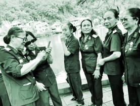 Nữ cán bộ Hội trung hậu, đảm đang