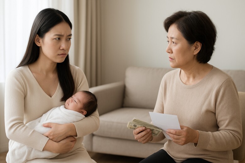 3 tháng ở cữ bên ngoại, ngày trở lại tôi chết lặng khi bước chân vào nhà chồng - 2