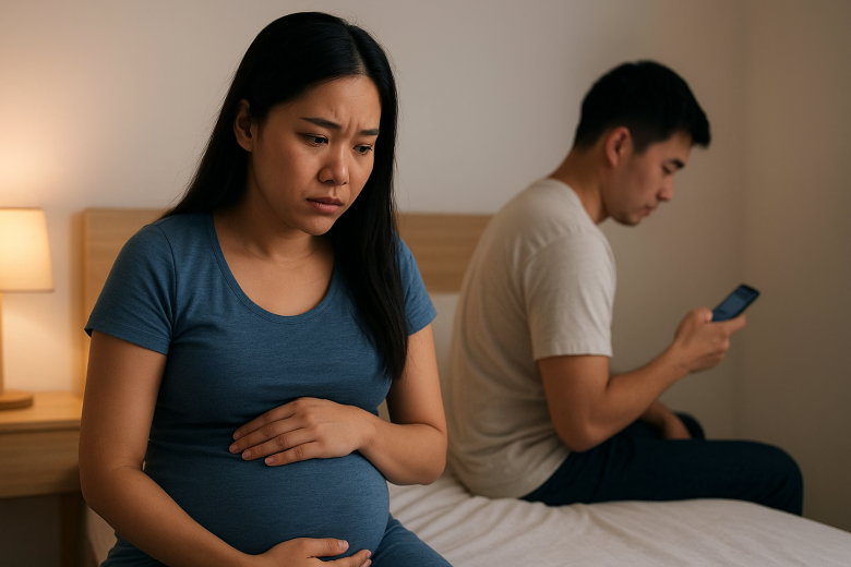 Bầu 7 tháng mới biết lý do chồng lạnh nhạt, tôi sững người khi đối diện sự thật - 1
