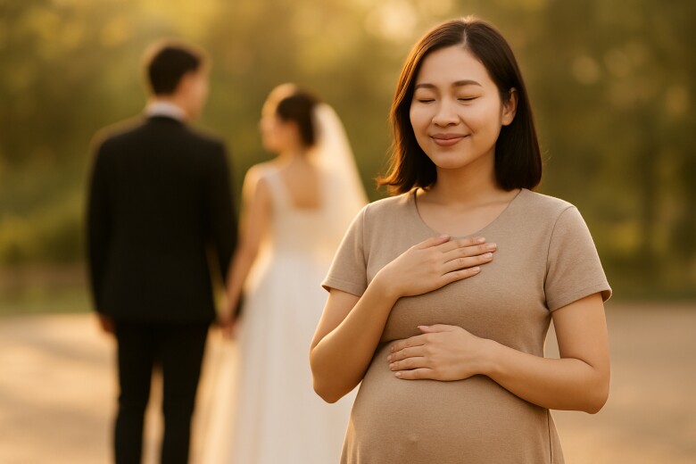 Chồng bỏ vì vô sinh, ngày anh tái hôn tôi mỉm cười khi thấy mặt cô dâu - 1
