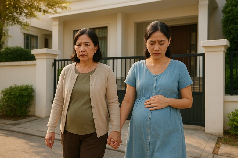 Cưới chồng giàu, chị mang thai ngay sau cưới nhưng mẹ tôi vừa gặp đã kéo chị bỏ về - 1