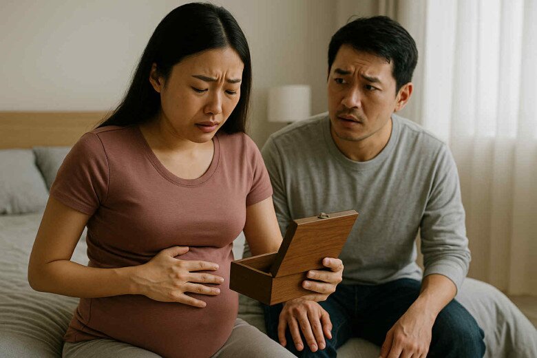 Đang mang bầu, tôi phát hiện chiếc hộp giấu dưới gầm giường của chồng và mọi thứ sụp đổ - 1