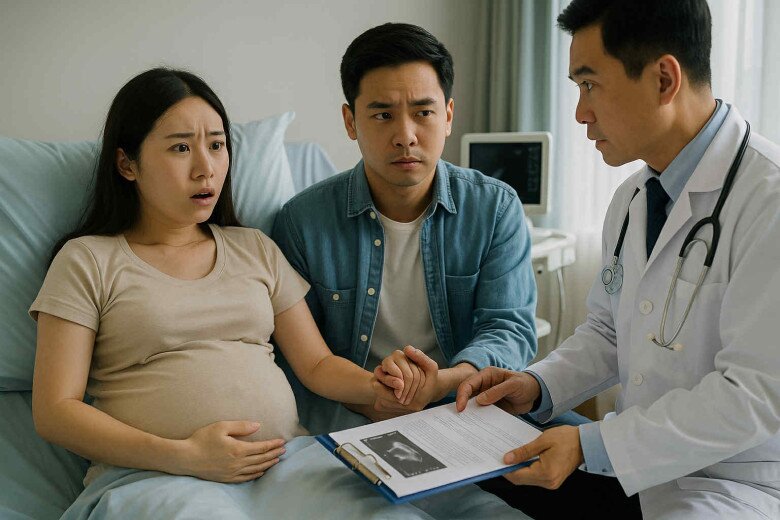 Đang nằm viện chờ sinh, tôi sững sờ khi nghe y tá thì thầm bên ngoài cửa phòng - 2