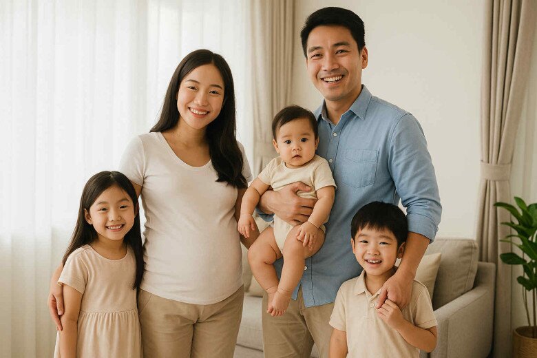 Đêm mưa, tôi đưa cô gái có bầu bị bỏ rơi về nhà, giờ tôi là bố của 3 đứa trẻ - 2