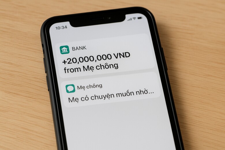 Gửi mẹ chồng 3 triệu mua thuốc bổ, bà lặng lẽ chuyển lại 20 triệu và đề nghị một chuyện khiến tôi đỏ mặt - 1