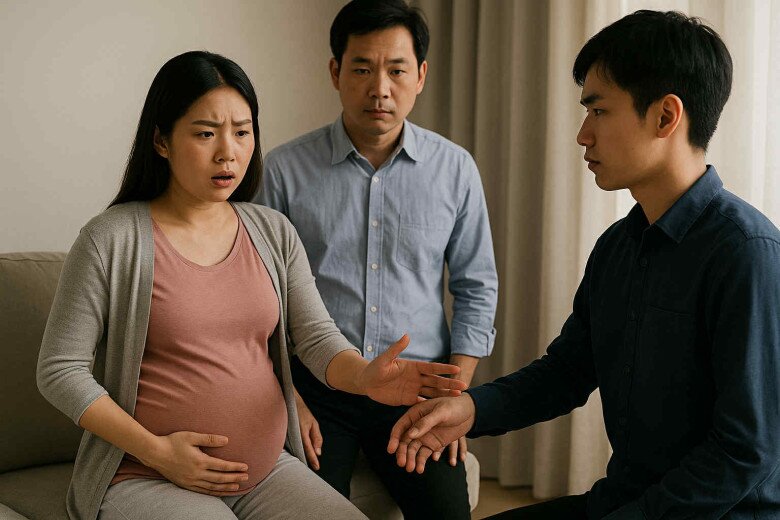 Mang bầu sau 10 năm hiếm muộn, ngày sắp sinh tôi bàng hoàng biết chồng có con riêng đã trưởng thành - 1