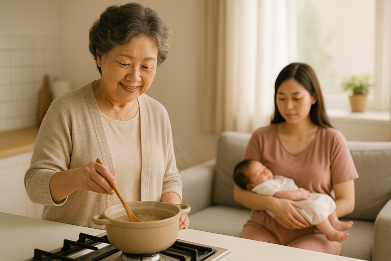 Mẹ kế đến chăm con dâu ở cữ, khi bà về tôi sững sờ biết một bí mật trong cuốn sổ - 2