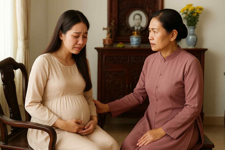 Tiễn nhà trai ra khỏi cửa, mẹ tôi bất ngờ không cho cưới dù tôi đã bầu 3 tháng - 1
