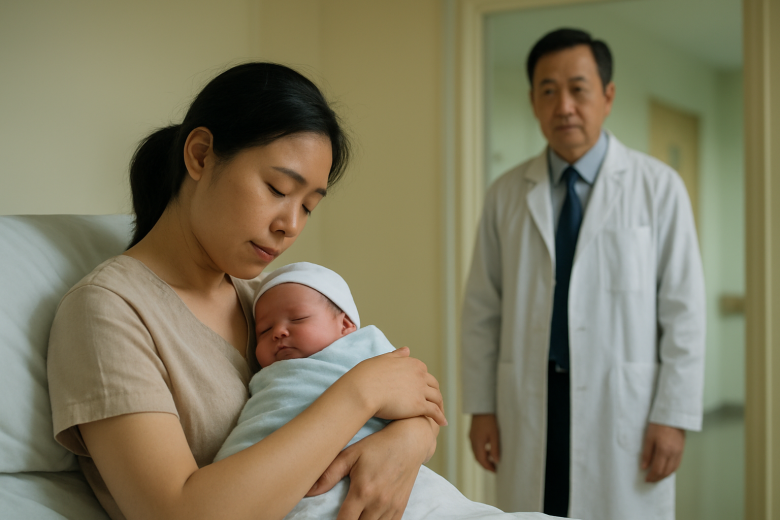 Trong lúc chuyển dạ đau quằn quại, tôi choáng váng khi bác sĩ đỡ đẻ lại chính là người yêu cũ - 1