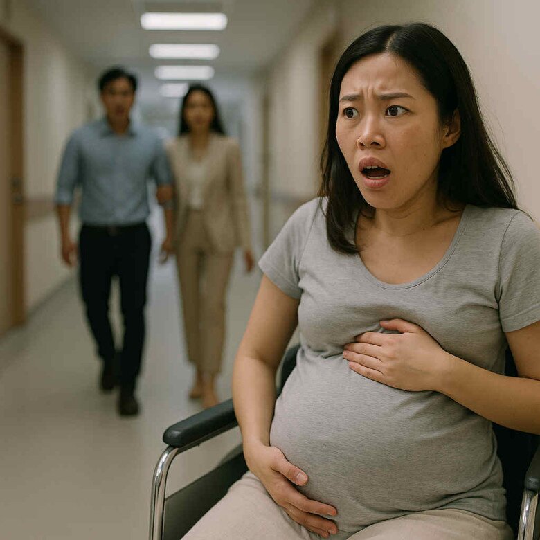 Vừa nhập viện sinh con, tôi bàng hoàng thấy chồng dắt theo một người phụ nữ khác - 1