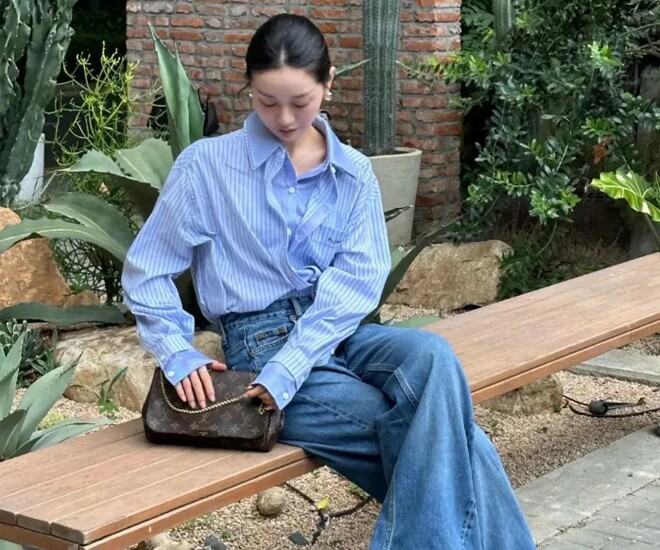 4 kiểu áo sơ mi chị em nên kết thân khi sắp sang Thu, đi làm không lo xuề xòa lại sang đẹp hơn bội phần - 1