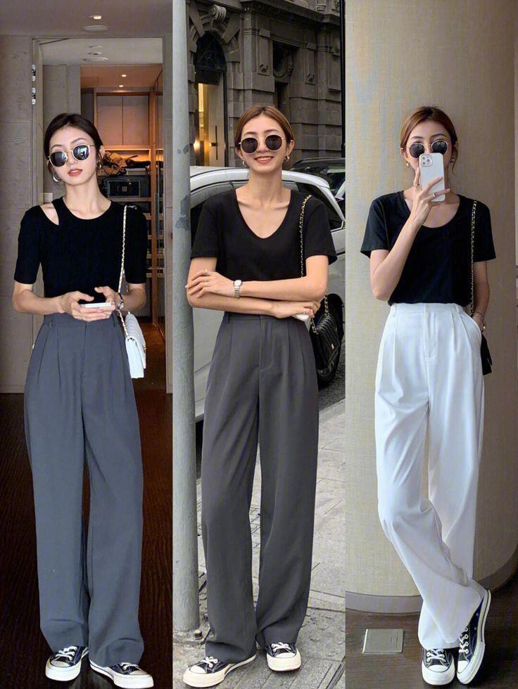 Chị em 30+ nên “tẩy chay” ngay 4 kiểu quần ống rộng này: Mặc vào trông vừa quê vừa kéo tụt chiều cao - 5