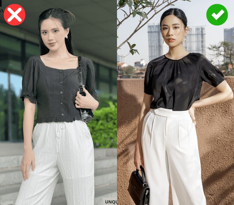 Chị em 30+ nên “tẩy chay” ngay 4 kiểu quần ống rộng này: Mặc vào trông vừa quê vừa kéo tụt chiều cao - 7