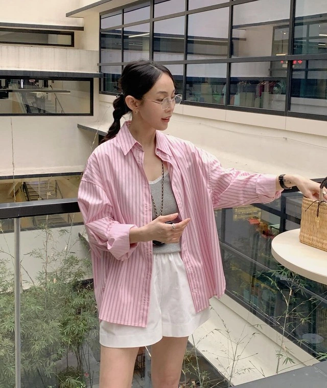 6 mẫu sơ mi hot hit đầu thu, sành điệu và thanh lịch, phối cùng quần jeans hay chân váy đều ăn ý - 13