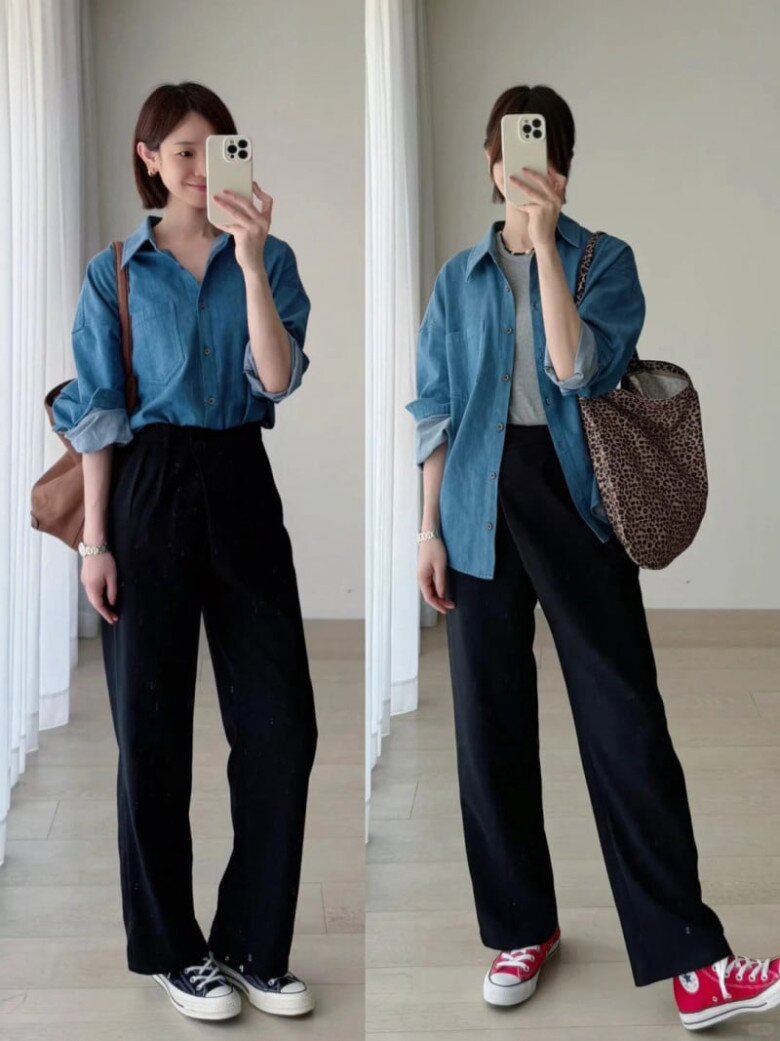 6 mẫu sơ mi hot hit đầu thu, sành điệu và thanh lịch, phối cùng quần jeans hay chân váy đều ăn ý - 16
