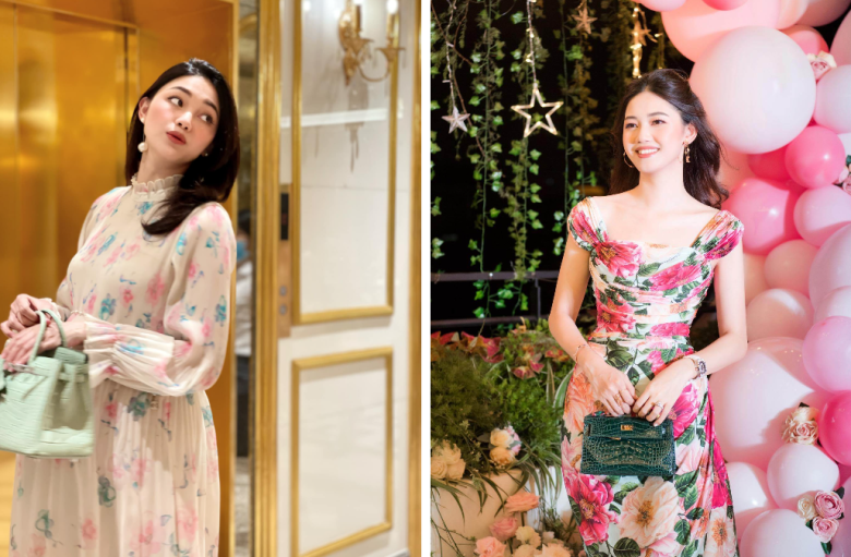Á hậu 1m81 mỗi lần mang bầu là sắm túi mới, đưa con đi tựu trường cũng đeo túi gần 4 tỷ, ở nhà chăm con mặc đồ ngủ 50 triệu - 3