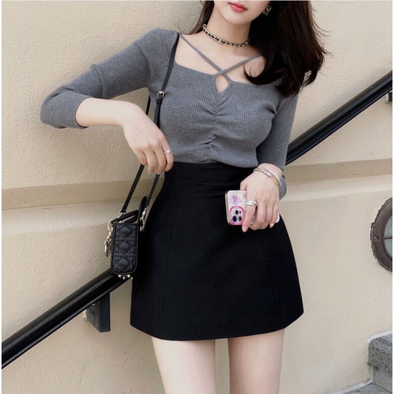 Chân tay gầy nhưng bụng to, nàng học ngay công thức phối đồ giúp to nhỏ đúng chỗ, dáng đẹp như siêu mẫu - 5
