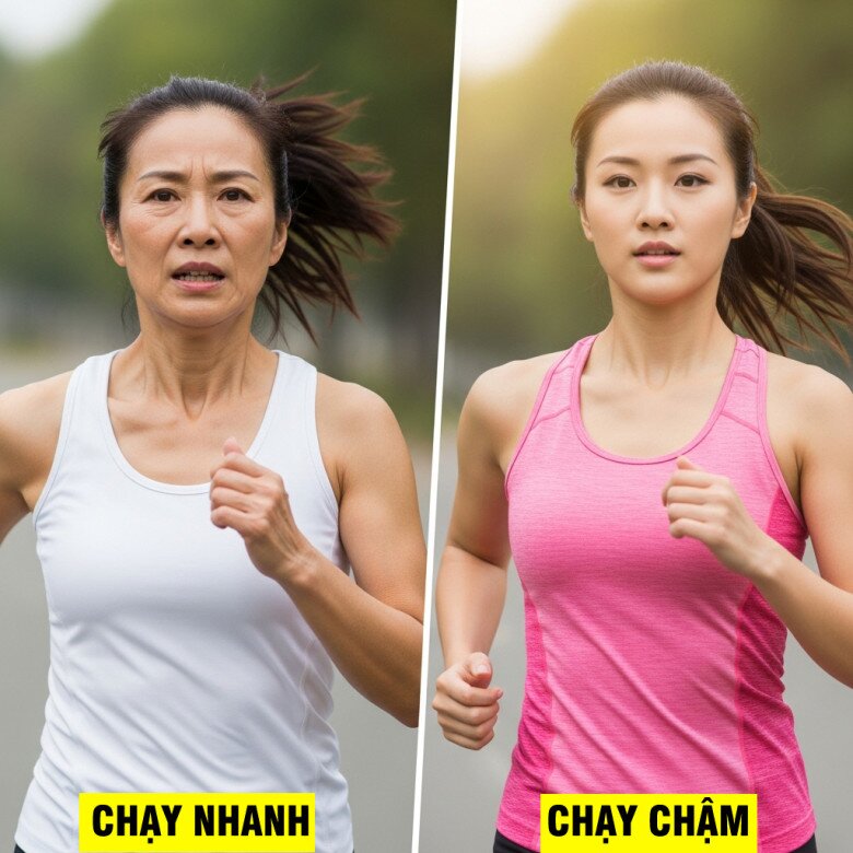 Chạy nhanh hay chạy chậm giúp trẻ lâu hơn? Chạy kiểu này giúp chị em trẻ hơn bạn bè ít nhất 5 tuổi - 4