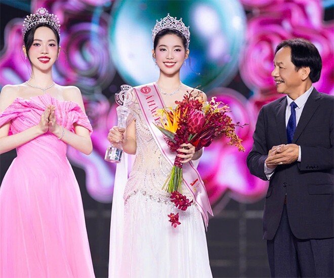 Chị gái Á hậu Việt Nam đầu tiên là quân nhân, một nét đẹp &#34;sao y bản chính&#34; với em gái chứng tỏ nhà có gen xịn - 1