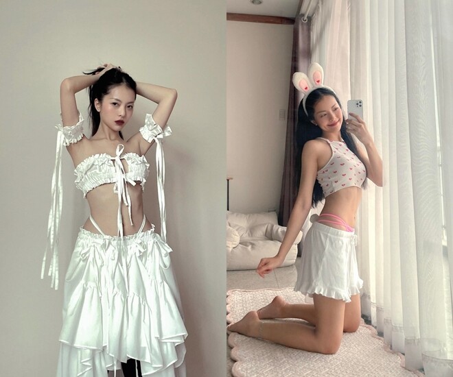 Con gái diễn viên Mai Phương có vẻ đẹp điện ảnh chuẩn “con nhà nòi” từ thời học sinh, nay quyến rũ bất ngờ, trẻ xinh như gái 18 - 15