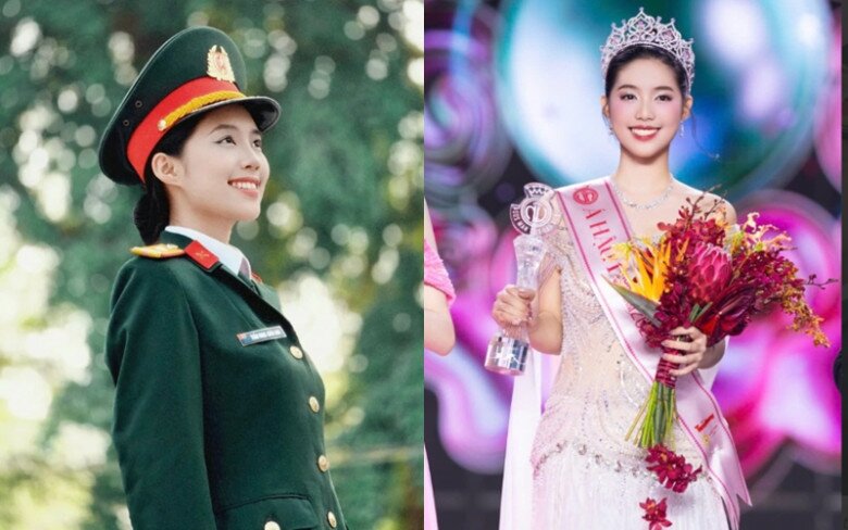 Hoa, á hậu là &#34;con nhà nòi&#34; tại A80: Thừa hưởng gen trội từ phụ huynh quân nhân, sớm thành mỹ nhân với chiều cao khủng - 16