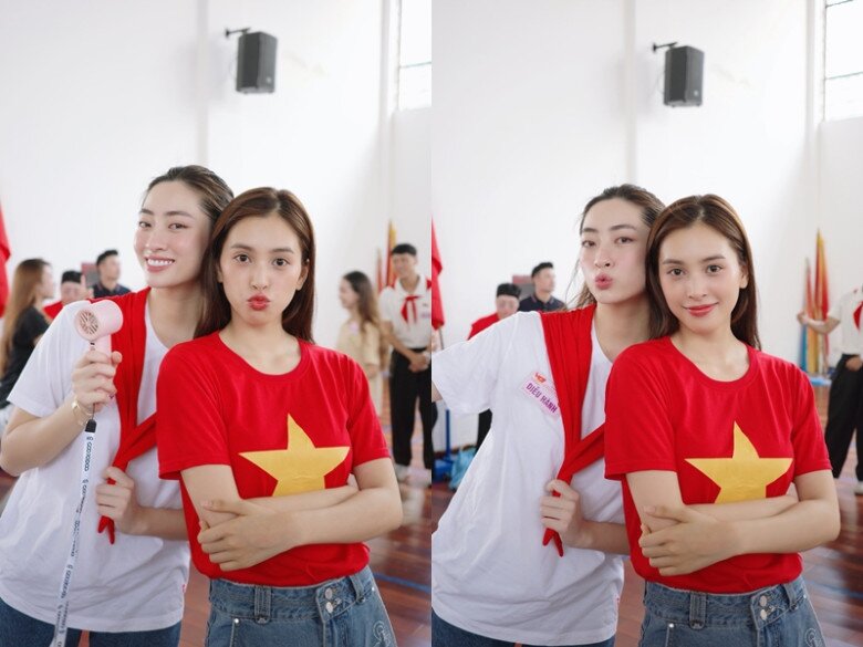 Hai nàng hậu Việt chỉ mặc áo phông, quần jeans đi sơ duyệt A80 vẫn đẹp tỏa sáng, hút mọi ánh nhìn - 6