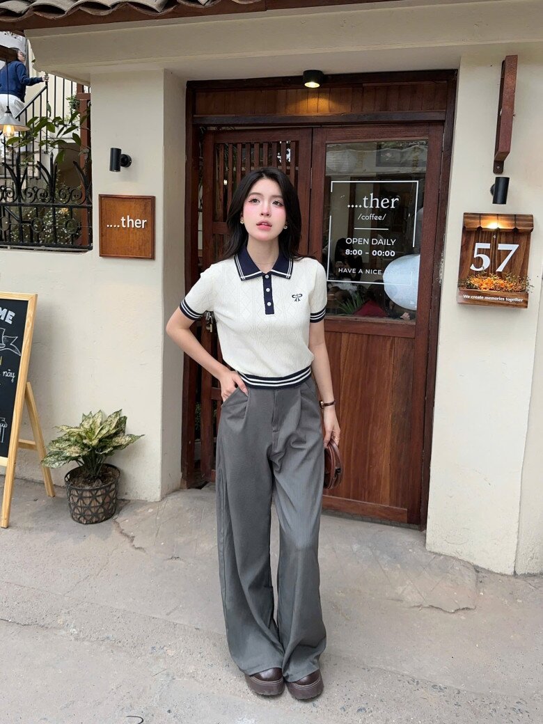 Mặc áo len mùa thu thế nào để trông sang? Chị em lương 5 triệu học cách phối của blogger thời trang hóa thành con nhà giàu - 1