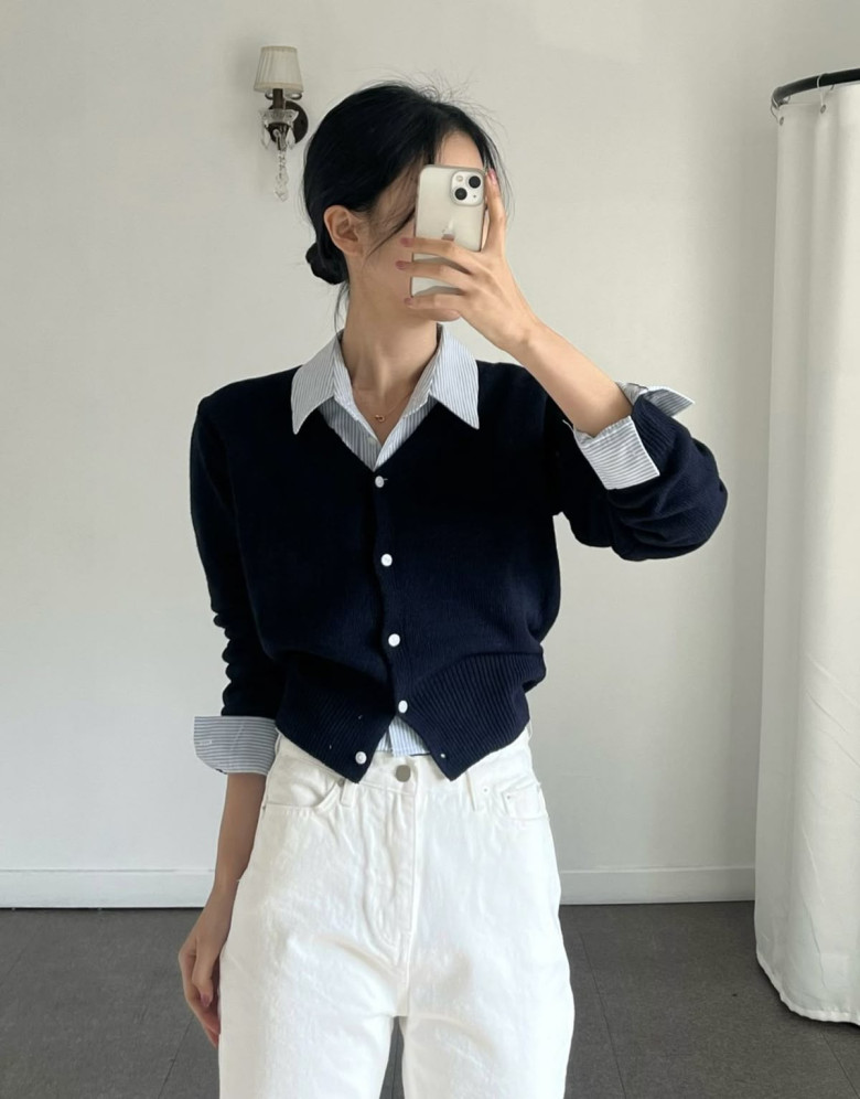 Mặc áo len mùa thu thế nào để trông sang? Chị em lương 5 triệu học cách phối của blogger thời trang hóa thành con nhà giàu - 5