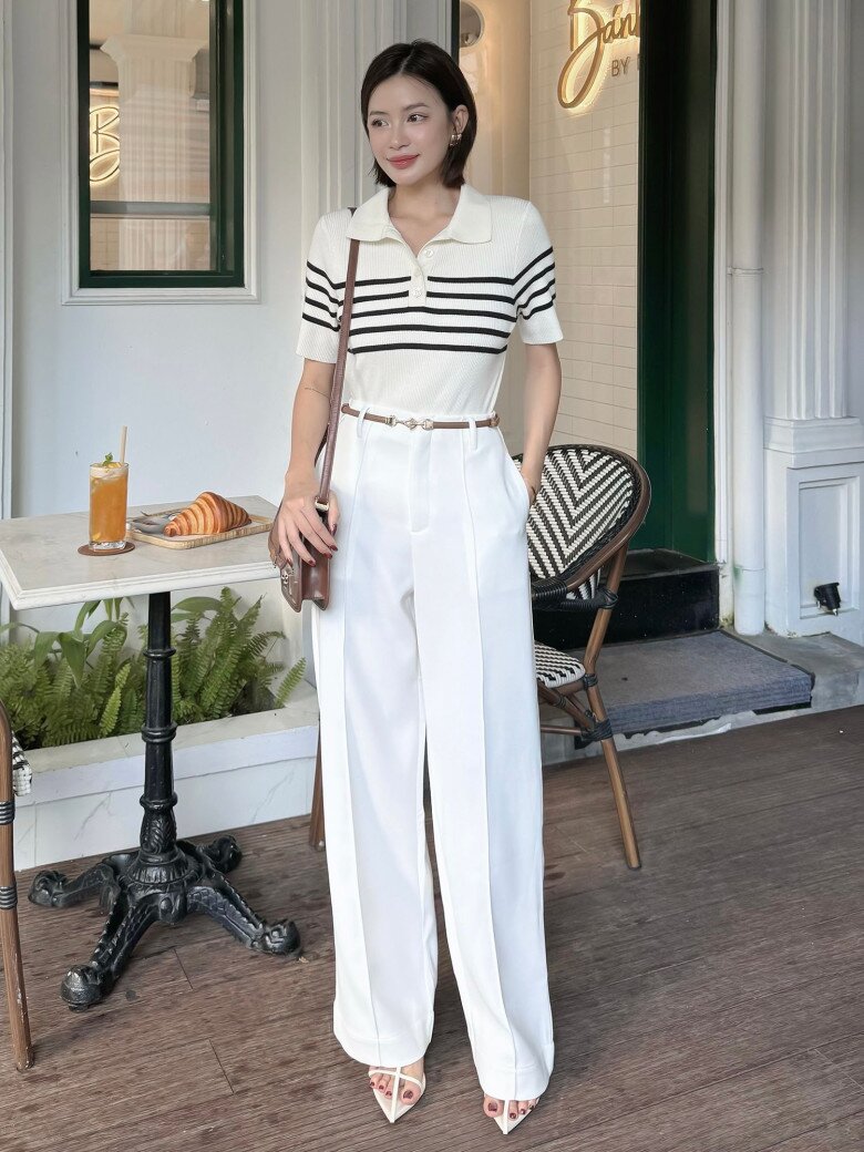 Mặc áo len mùa thu thế nào để trông sang? Chị em lương 5 triệu học cách phối của blogger thời trang hóa thành con nhà giàu - 6