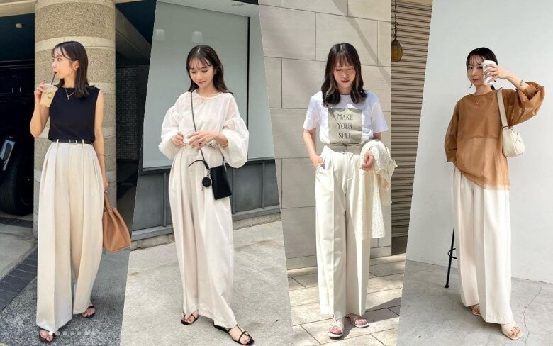 Tại sao người có gu thời trang không mặc áo tối màu với quần ống rộng trắng? 3 sai lầm khiến chiếc quần yêu thích &#34;phản chủ&#34; - 5