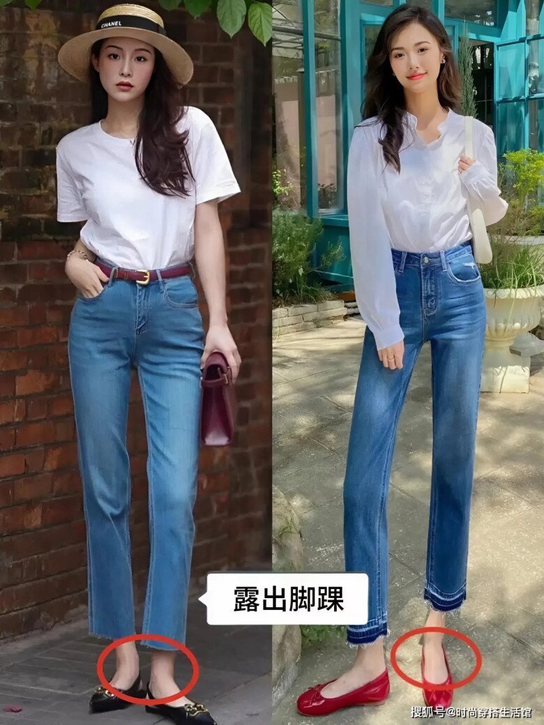 3 kiểu quần &#34;kéo dài&#34; chân giúp nàng cao 1m55 mặc đẹp như 1m70 ngay cả khi đi với giày bệt cũng không bị dìm - 6
