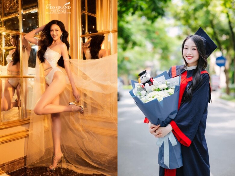 Nhan sắc đời thường mộc mạc của 4 Á hậu Miss Grand Vietnam 2025: Người bị chê quá &#34;lành&#34;, nữ bác sĩ body bốc lửa khó cưỡng - 11