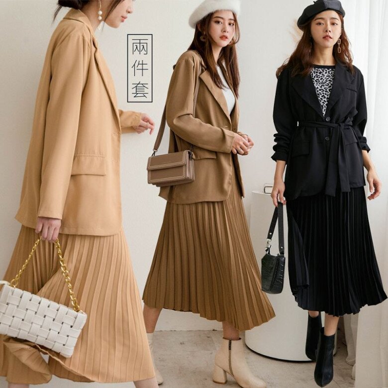 Phụ nữ tuổi nào cũng không nên bỏ qua công thức &#34;1 váy - 1 áo&#34;, xuống phố ngày thu thành tâm điểm giữa đám đông - 10